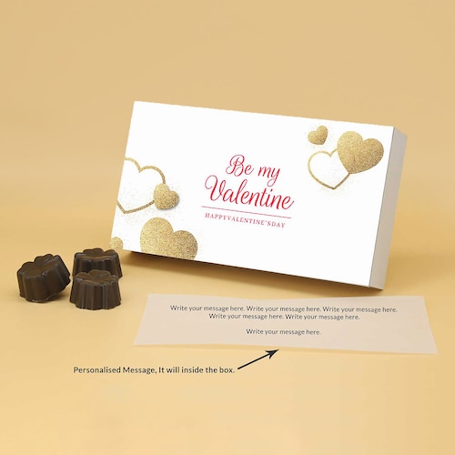Buy Be My Valentine Fruit & Nuts Chocolate Box of 6 Units