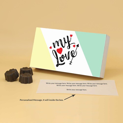Buy My Love Fruit & Nuts Chocolates Box of 6 Units