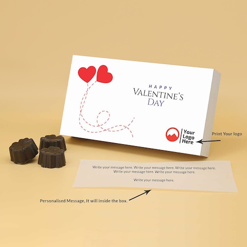 Buy Personalised Logo Fruit & Nut Chocolates Box