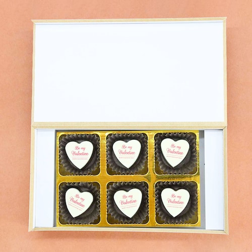 Buy Be My Valentine Heart Shaped Chocolate Box