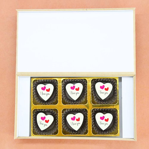 Buy Love Expression Heart Shaped Chocolate Box