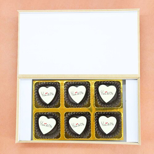Buy You & Me Heart Shaped Chocolate Box