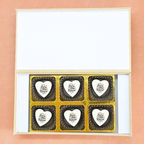 Buy Love You Forever Heart Shaped Chocolate Box