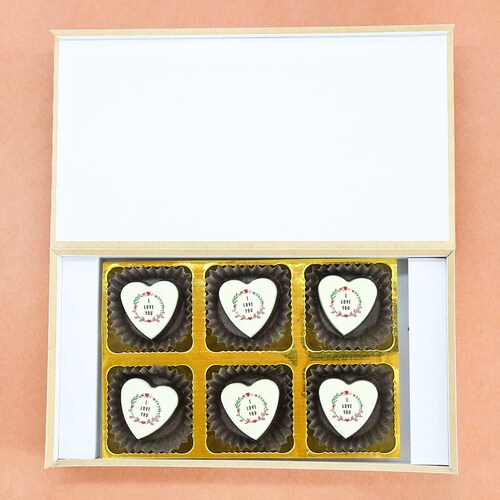 Buy I Love You Heart Shaped Chocolates Box
