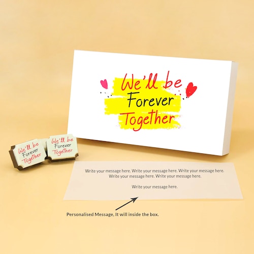 Buy Forever Together Rectangle Shaped Chocolate Box
