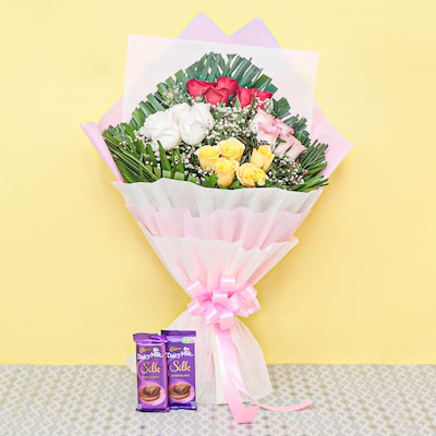 Roses Warm N Sweet Wishes