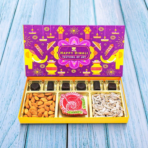Buy Diwali Festivities Chocolate Dry Fruit Pack