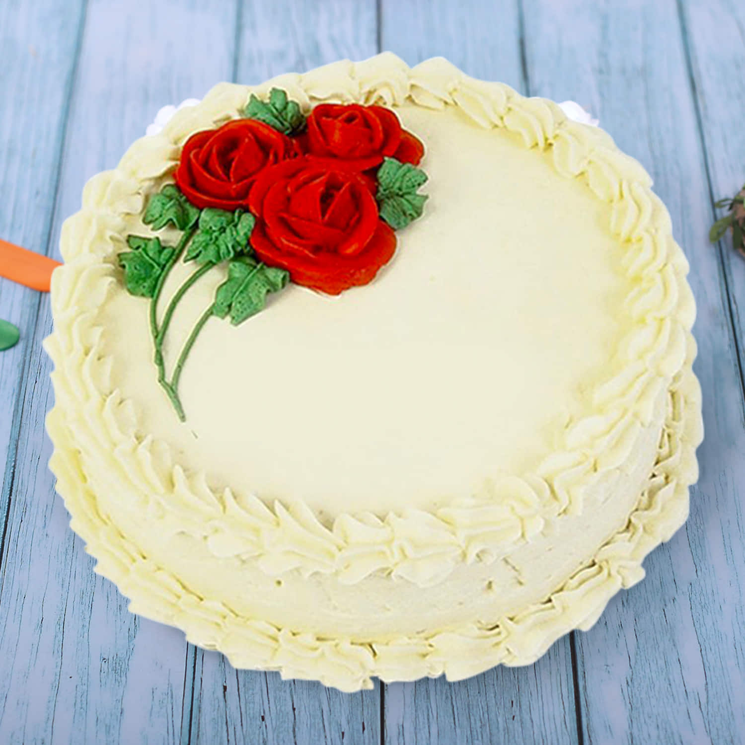 Order White Colour Cake Online with Same Day Delivery- FNP