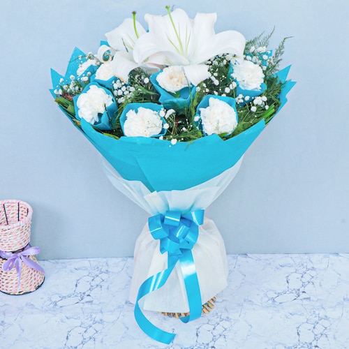 Buy Vibrant White Bouquet