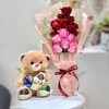 Buy Teddy With Roses Charm