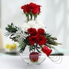 Buy Beautiful Mixed Flowers Arrangement In A Vase