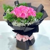 Buy Aromatic Pink Roses Bouquet