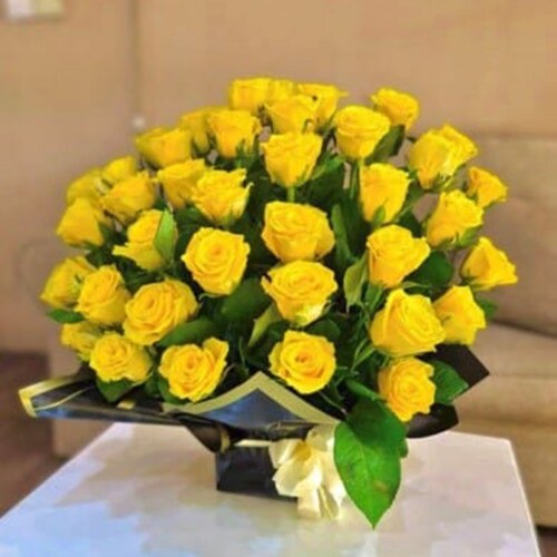 Buy Yellow Roses Bouquet Glory
