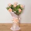Buy Bouquet Of Peach Roses