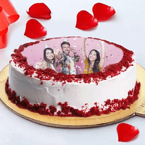 Buy Birthday Photo Cake For Friends