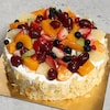 Buy Fresh Overloaded Fruits Cake