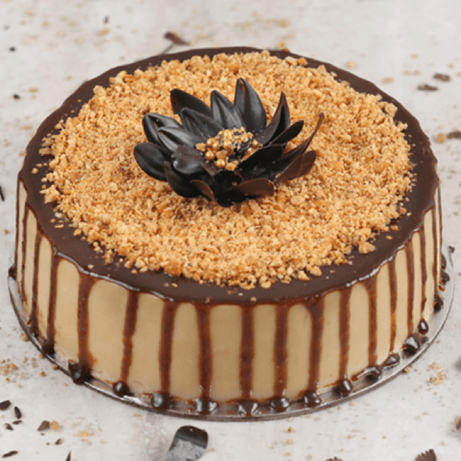 1 Kg Butterscotch Cake - Online flowers delivery to moradabad