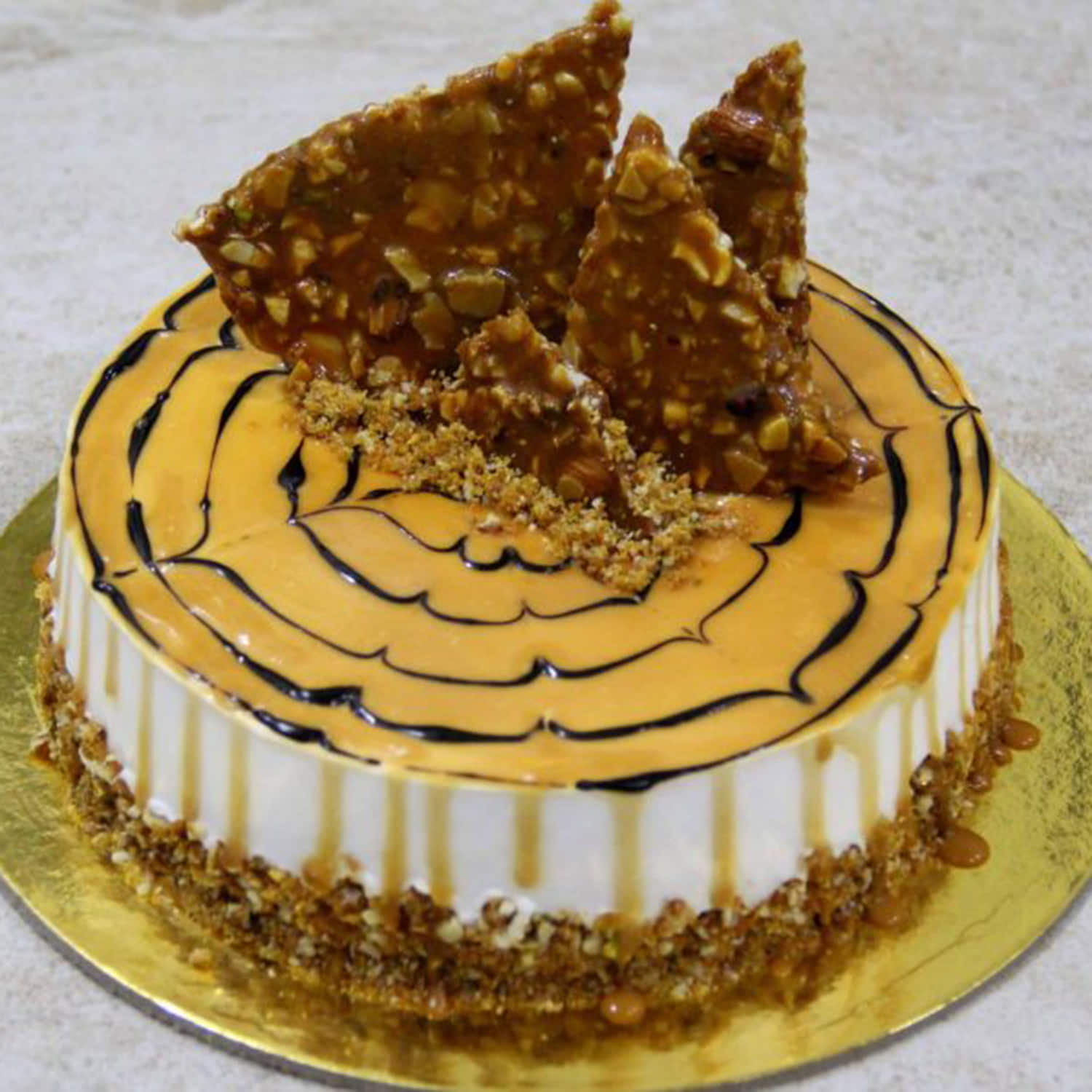 Hennessey Infused Pecan Caramel Cake – Scrumptious Houston