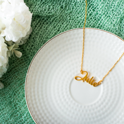 Buy Lush Name Necklace