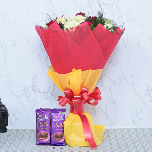 Buy Colourful Mix Bouquet