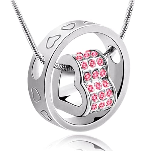 Buy Heart In A Ring Neckless