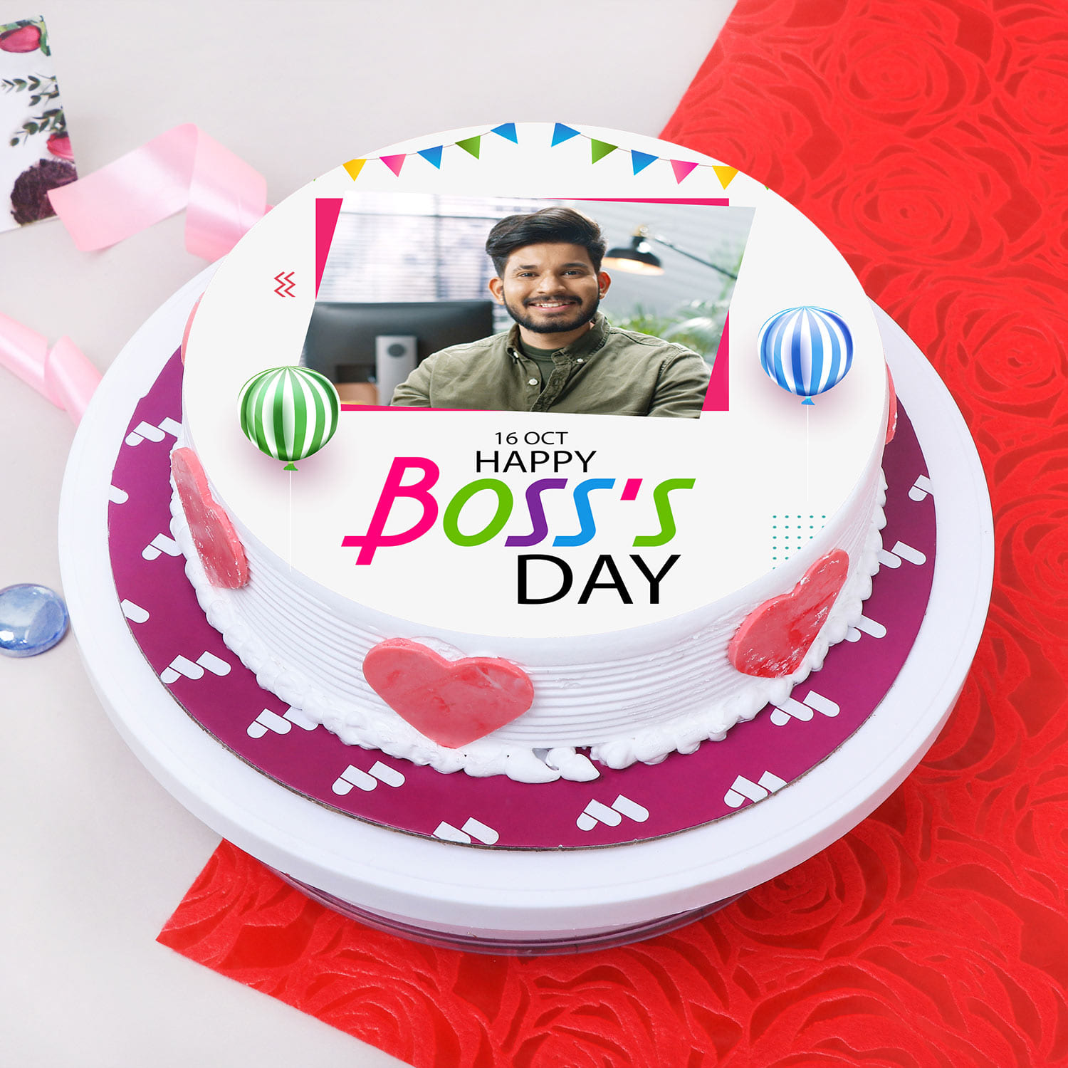 Order Bossy Boss Cake Online, Price Rs.1549 | FlowerAura