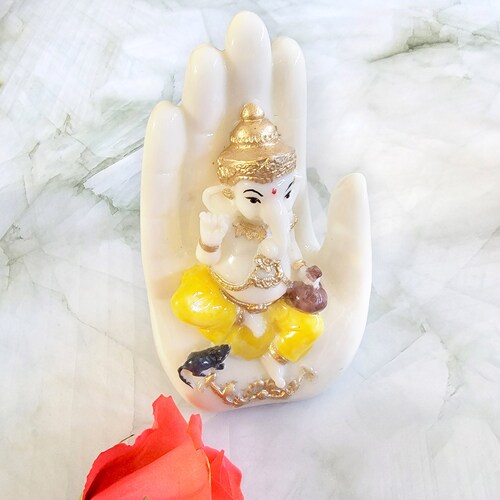 Buy Palm Ganesha Idol