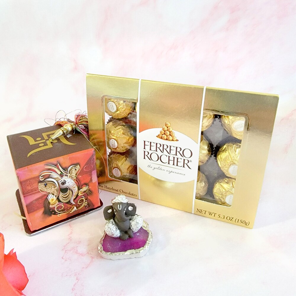 Cute Ganpati With Ferrero Rochers | Winni.in