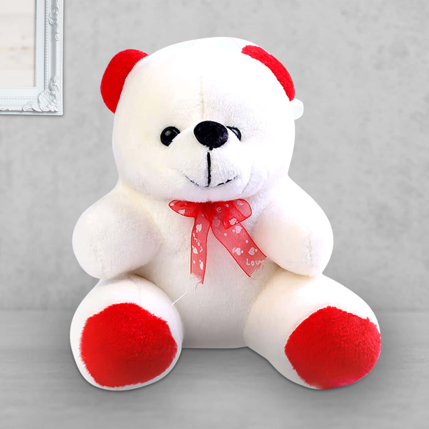 Small teddy toy ( Valentine Gift Ideas For Her ) – India Cakes N Flowers