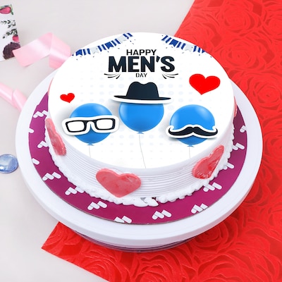 Amazing Men Poster cake