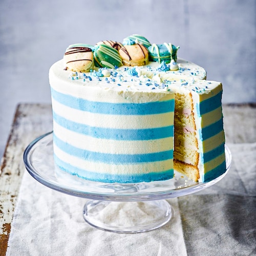 Buy Agreeable Blue Candy Gateau Stripe Cake