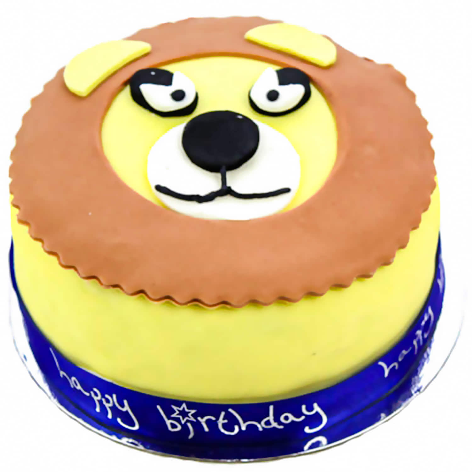 A Lion Birthday Cake - The Little Kitchen