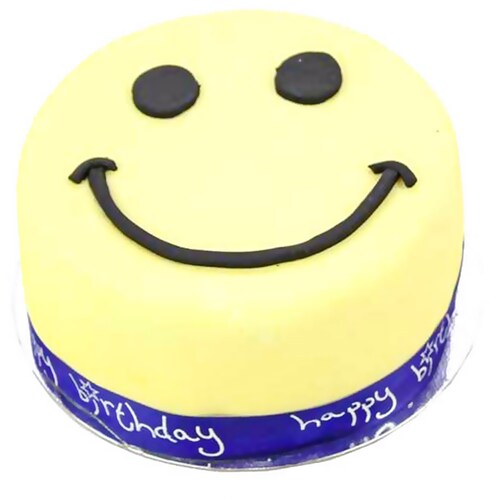 Buy Girly Celebration Smiley Cake