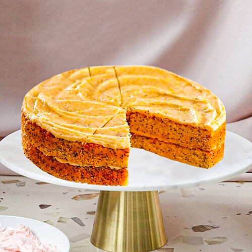 Enrich Orange Poppy Seed Spong Cake | Winni