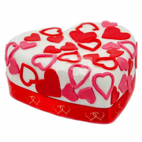 Buy Designer Love Tweet Heart Cake