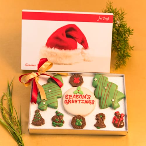 Buy Christmas Chocolates and Cookies Gift Box