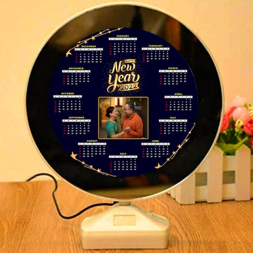 Buy Personalized New Year Magic Mirror With LED Light