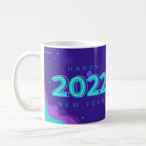 Buy Personalised New Year Greetings Mug