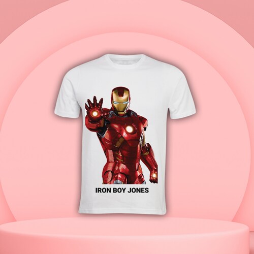 Buy Personalised Iron Men TShirts Adult