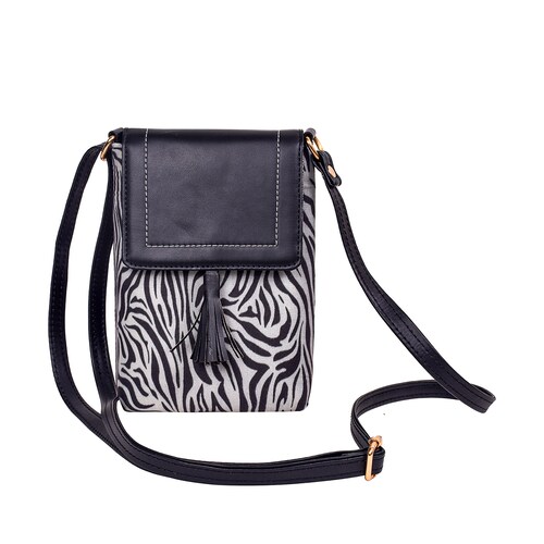 Buy Zebra Print Sling Bag