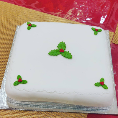 Xmas Pine Tree Cake