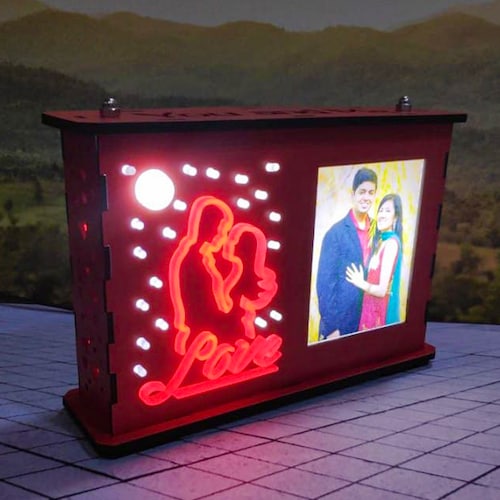 Buy Love You And Me Led Lamp Shade