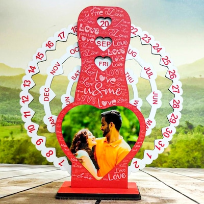 You and Me Love Personalised Calendar
