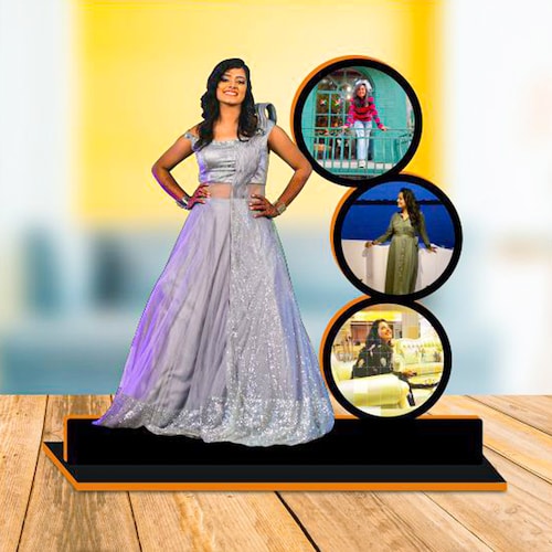 Buy Pretty Personalised Photo Frame For Her