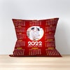 Buy Personalised New Year Cushion in Red Theme