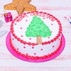 Buy Merry Christmas Tree Cake