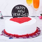 New Year Red Velvet Choco Cake