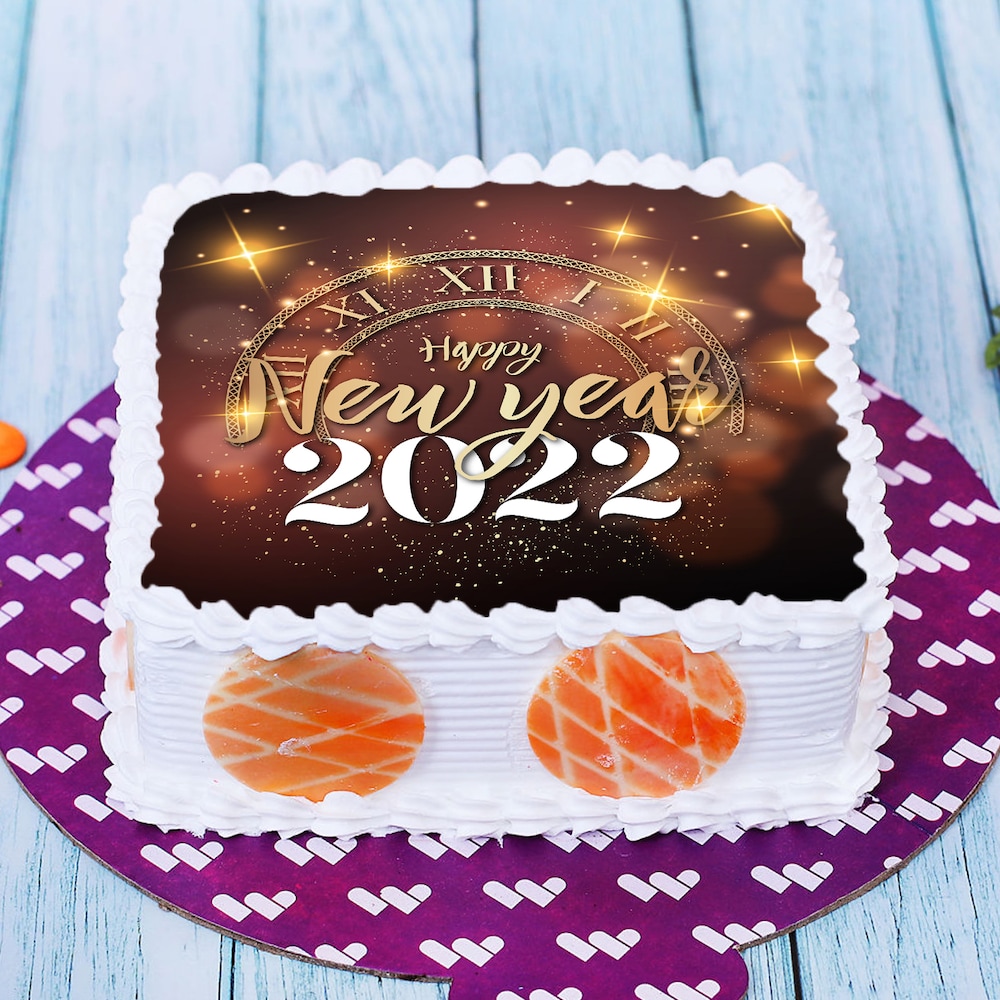 New Year Cake 2025 Design