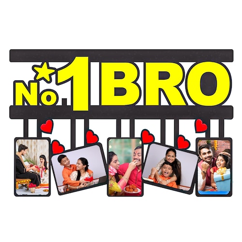 Buy Number One Bro Photo Frame