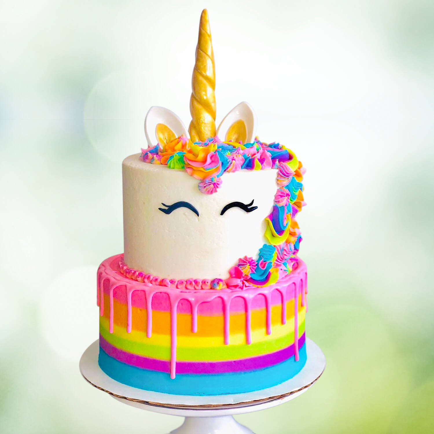 Dual Rainbow Cake- MyFlowerTree